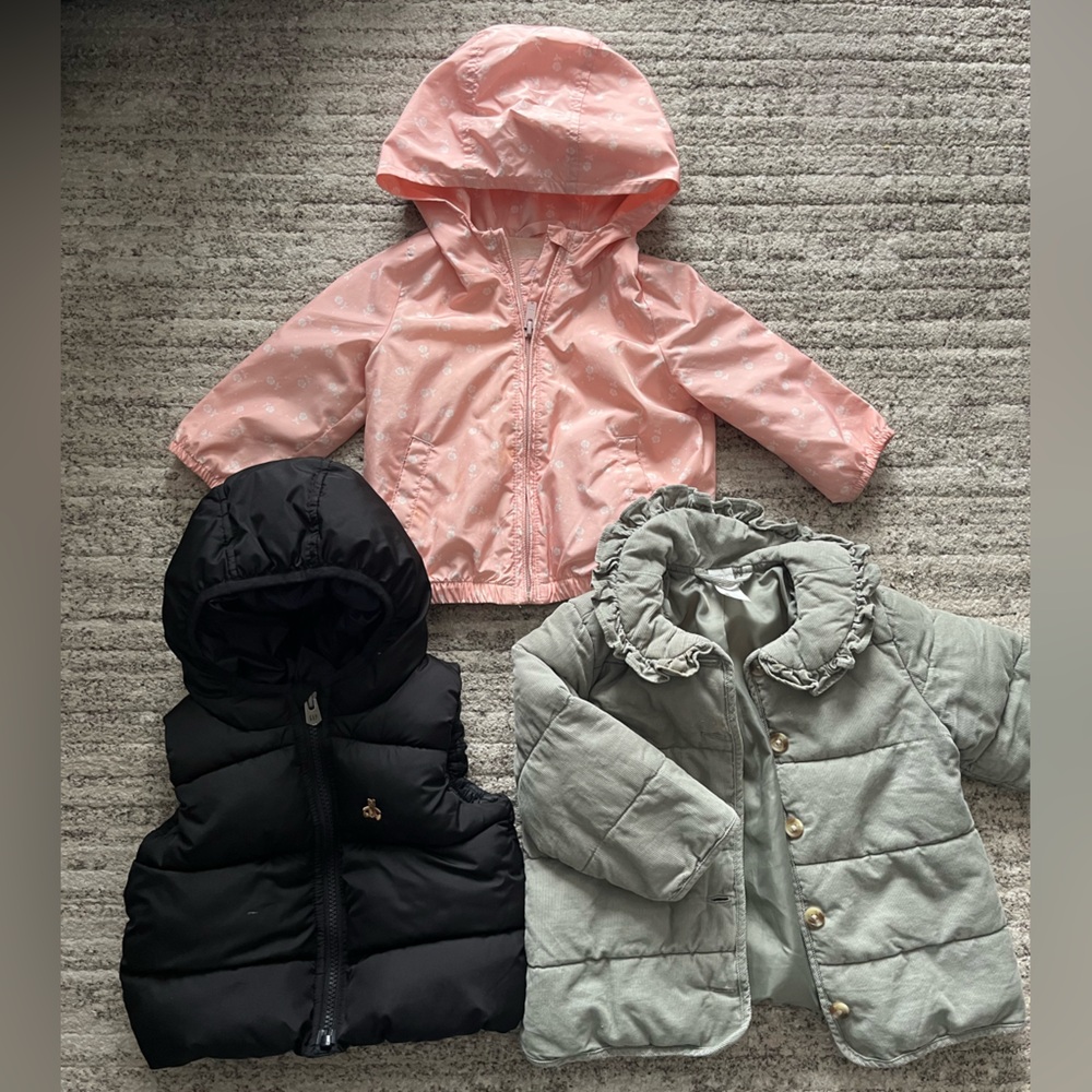 12-18m outerwear lot